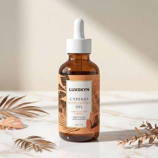 Cyperus Rotundus Oil for Natural Hair Reduction - 60ml/2oz