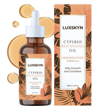 LuxSkyn's Natural Hair Reduction Oil
