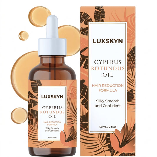 Cyperus Rotundus Oil for Natural Hair Reduction - 60ml/2oz